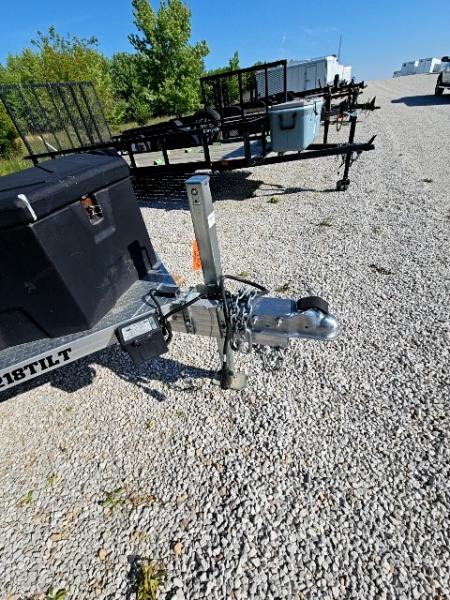 Used 2024 Aluma 82 x 18 7K Car Hauler Tilt Trailer
