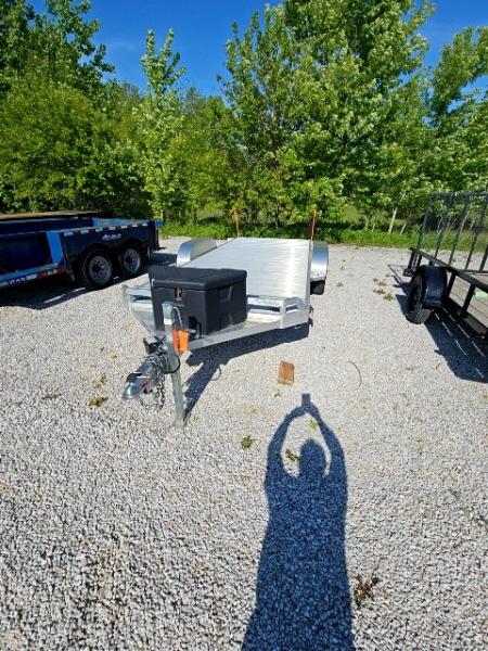 Used 2024 Aluma 82 x 18 7K Car Hauler Tilt Trailer