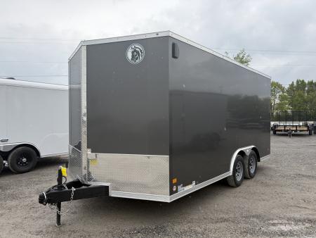 New 2026 Darkhorse Cargo DHW8.5X16TA35 (8.5' X 16') 7K V-Nose Cargo / Enclosed Trailer