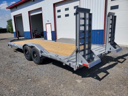 New 2026 Diamond C Trailers LPX207 Equipment Trailer / 102"X22' / 15500 GVWR