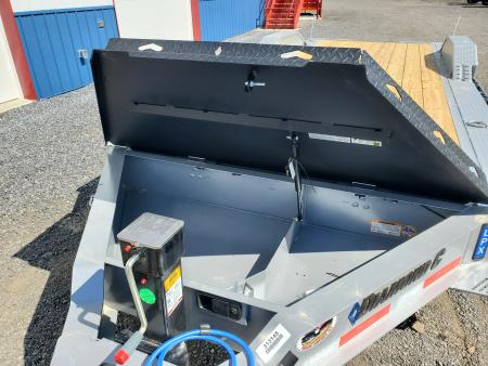 New 2026 Diamond C Trailers LPX207 Equipment Trailer / 102"X22' / 15500 GVWR