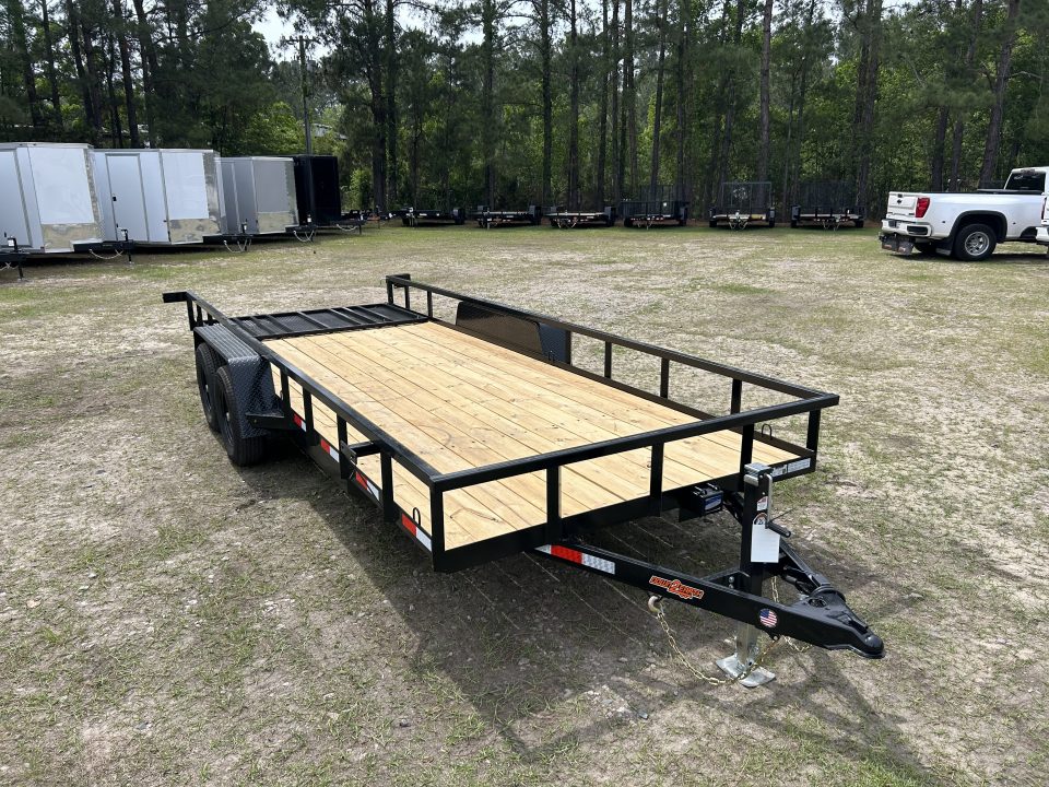 New 2026 Down 2 Earth Trailers 82X20 Utility Trailer with #5200 Axles