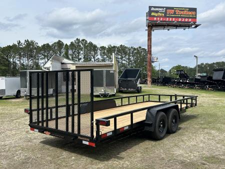 New 2026 Down 2 Earth Trailers 82X20 Utility Trailer with #5200 Axles