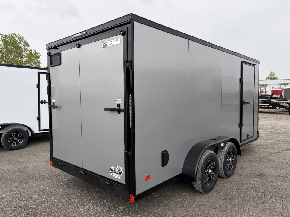 New 2026 Darkhorse DHW7X16TA35 (7' X 16') 7K V-Nose Cargo / Enclosed Trailer
