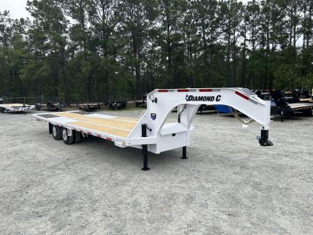 New 2026 Diamond C FMAX212 30ft (18ft Deck+12ft Dovetail ) Hydraulic Dovetail PACESETTER, Disc Brakes