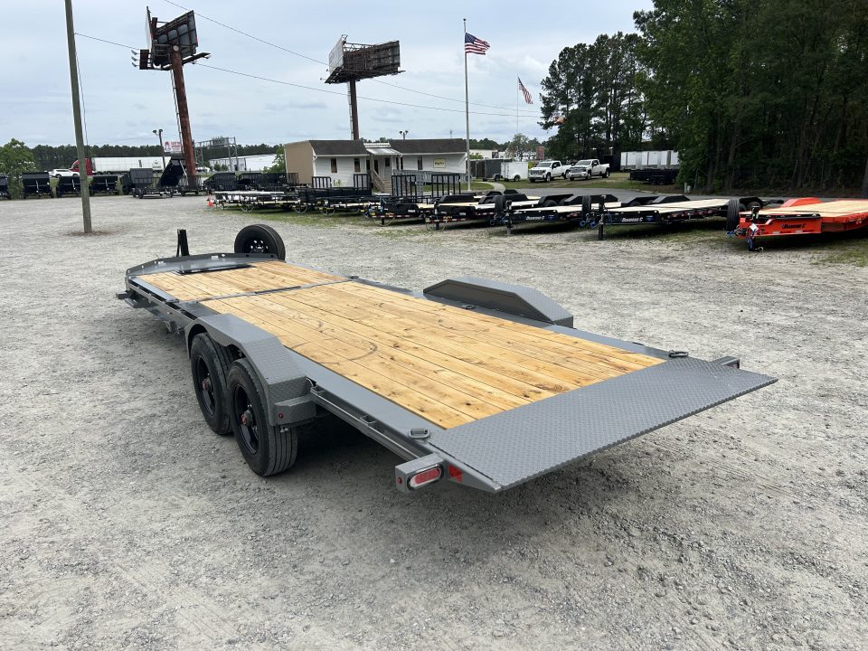 New 2026 Diamond C HDT210 Tilt Trailer 82X24 (16+8) 10K Axles, 12K Pop Up Winch, Hydraulic Jack , Fork Holders