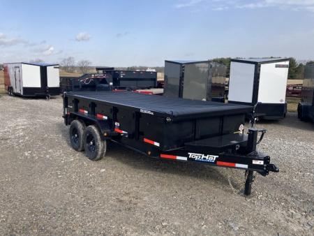 New 2026 Top Hat 7x14' Dump Trailer