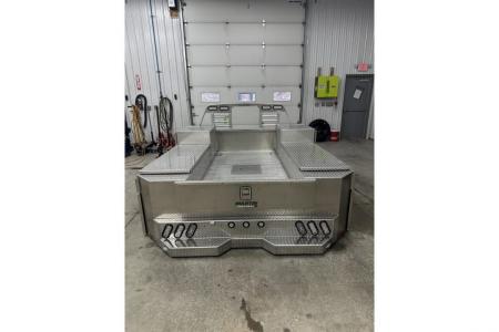 New Martin Truck Bodies Aluminum Gooseneck Service Body DRW 8' Diamond Tread * Interior Lights * Clear Lens * Back Window CutOut Gooseneck Bodies