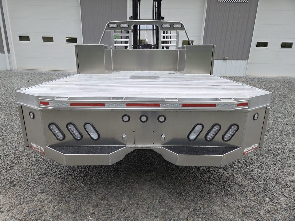 New Martin Truck Bodies 98x104 SBV Flatbed 8' DRW Longbed