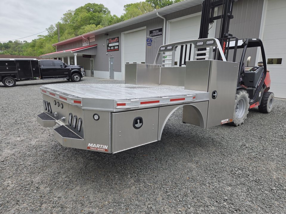 New Martin Truck Bodies 98x104 SBV Flatbed 8' DRW Longbed