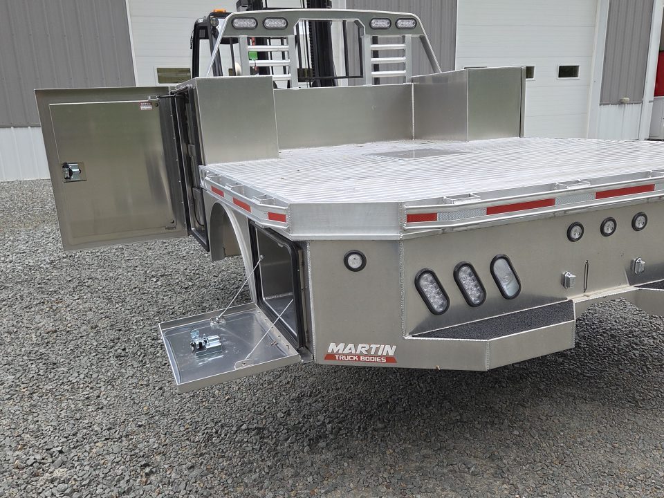 New Martin Truck Bodies 98x104 SBV Flatbed 8' DRW Longbed