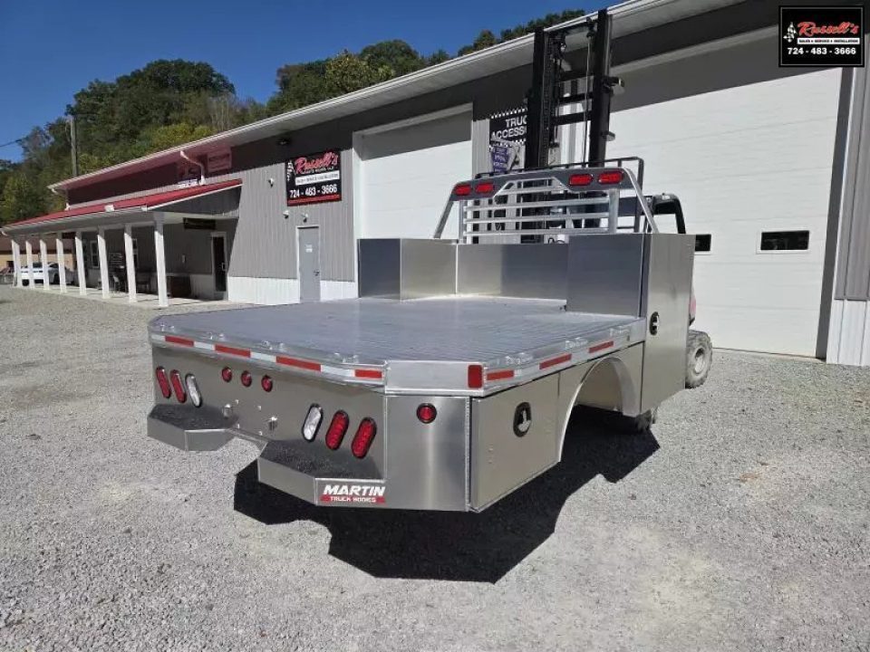 New Martin Truck Bodies 98x104 SBV Flatbed 8' DRW Longbed