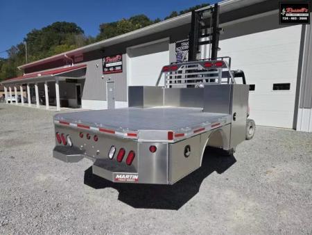 New Martin Truck Bodies 98x104 SBV Flatbed 8' DRW Longbed