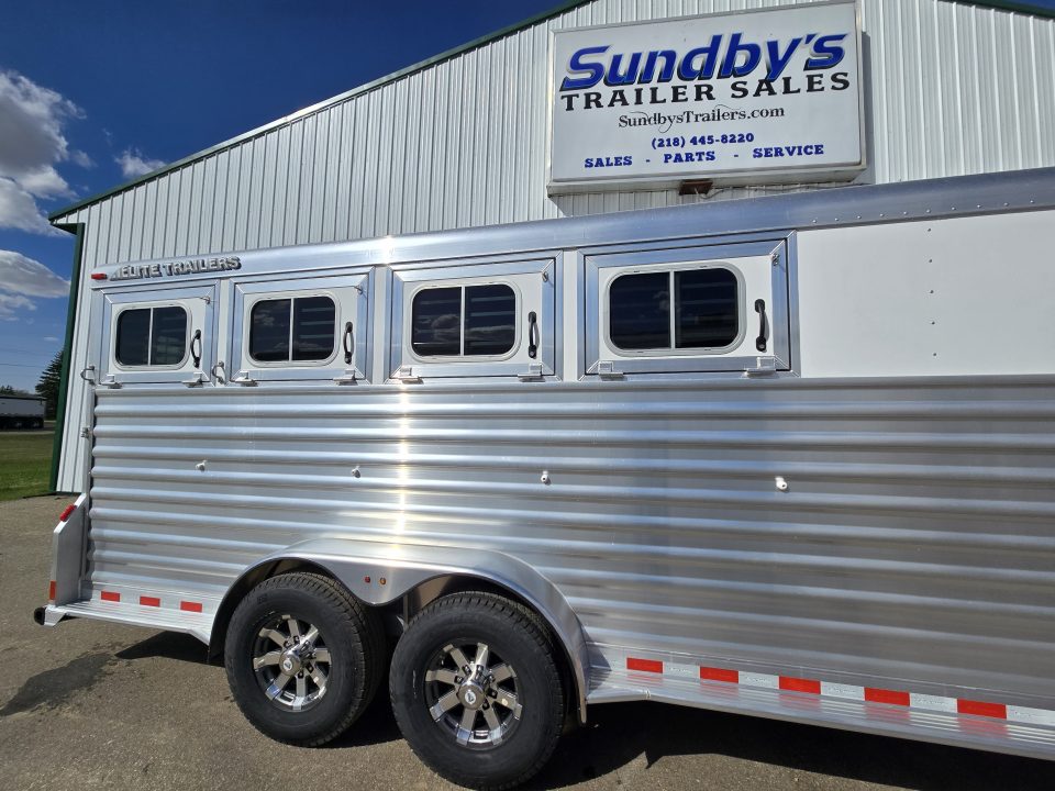 New 2026 Elite Mustang 4 Horse Trailer