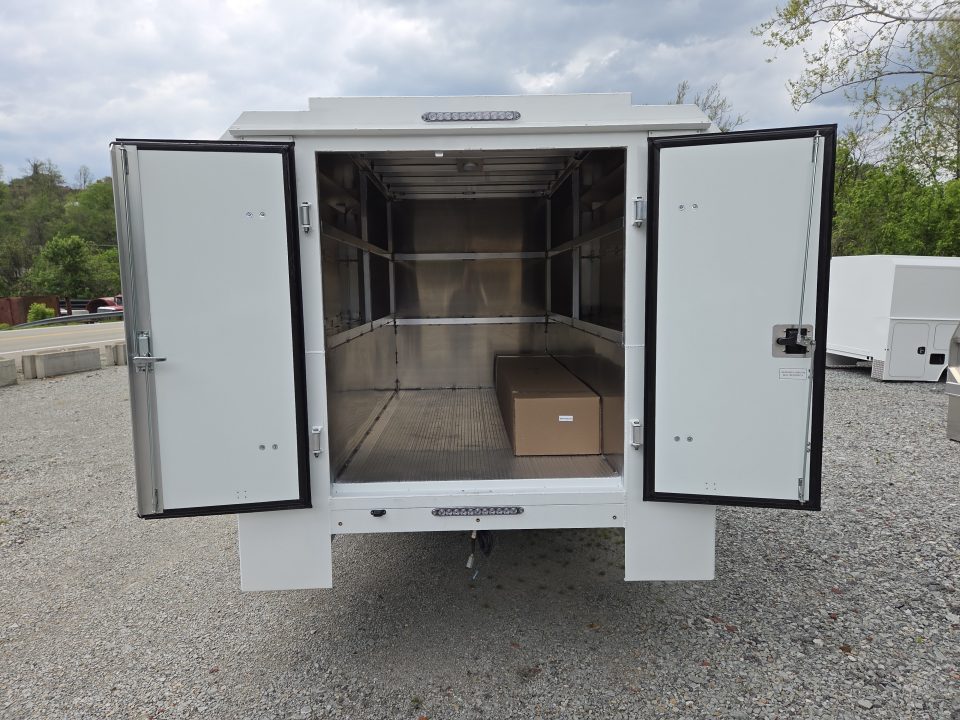 New Dura Mag Truck Bodies S-Series Aluminum Canopy Service Body 8' SRW 63"