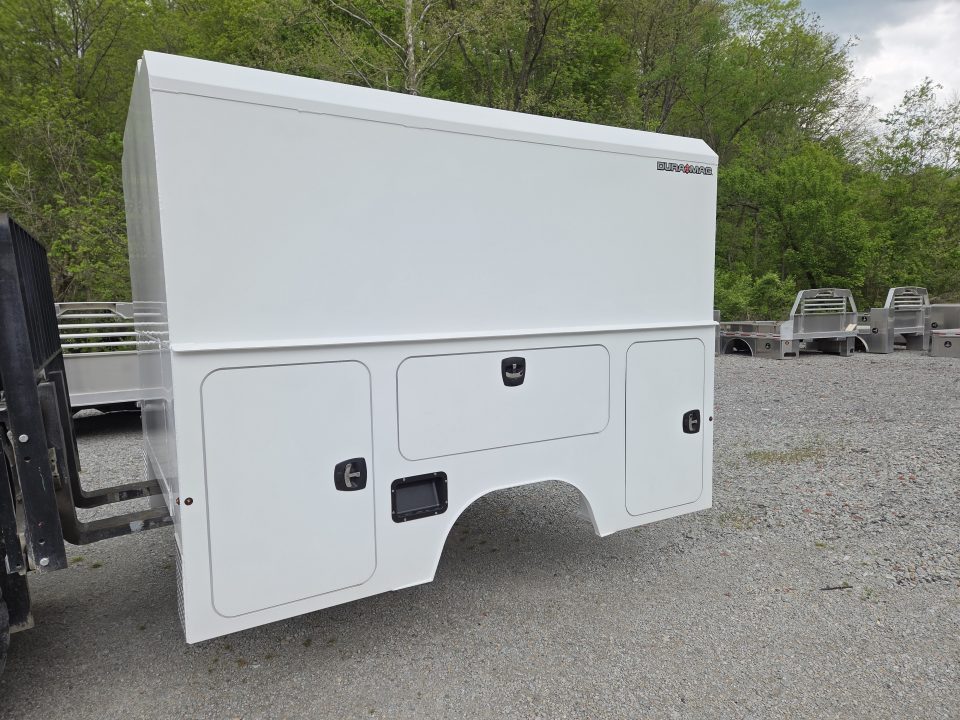 New Dura Mag Truck Bodies S-Series Aluminum Canopy Service Body 8' SRW 63"