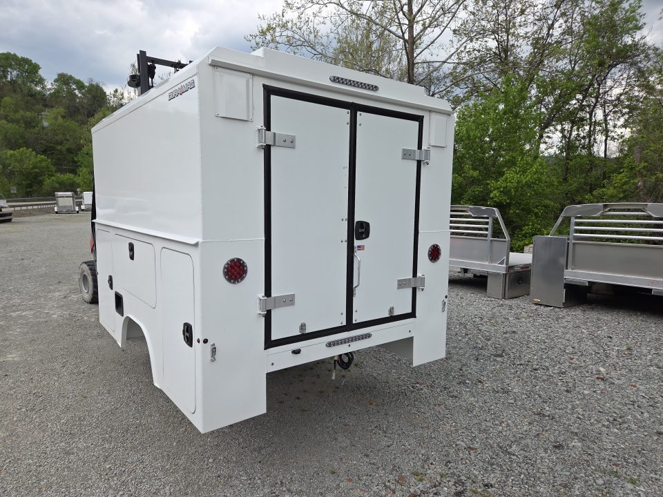 New Dura Mag Truck Bodies S-Series Aluminum Canopy Service Body 8' SRW 63"