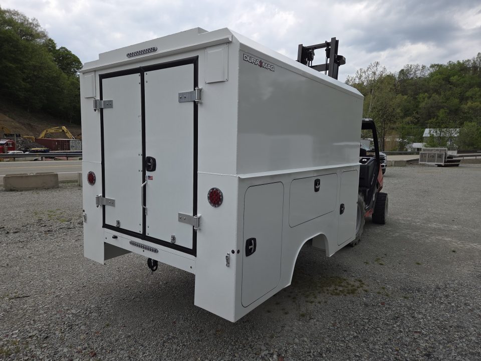 New Dura Mag Truck Bodies S-Series Aluminum Canopy Service Body 8' SRW 63"