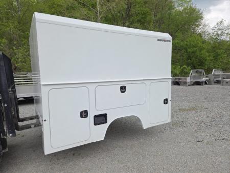 New Dura Mag Truck Bodies S-Series Aluminum Canopy Service Body 8' SRW 63"