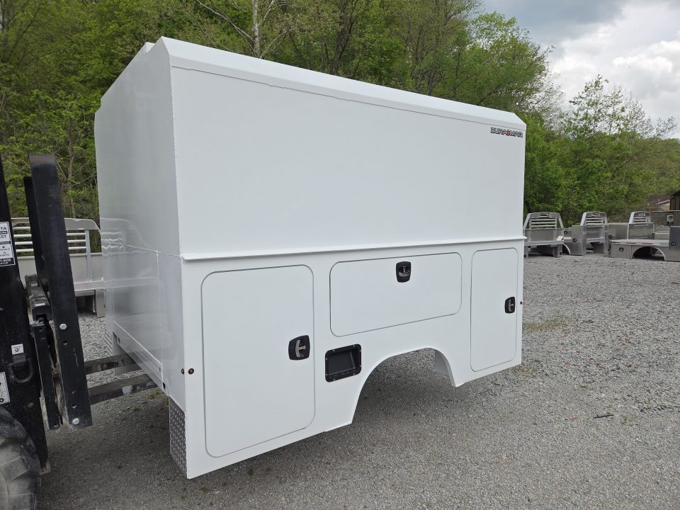New Dura Mag Truck Bodies S-Series Aluminum Canopy Service Body 8' SRW 63"