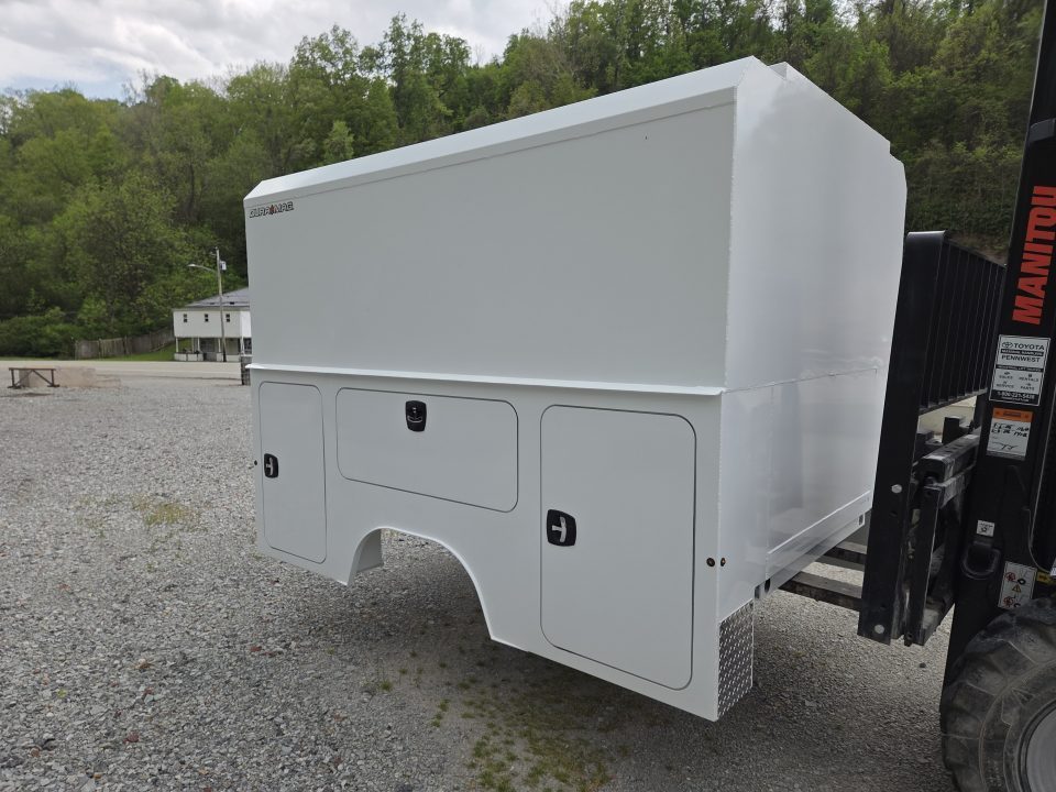 New Dura Mag Truck Bodies S-Series Aluminum Canopy Service Body 8' SRW 63"