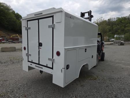 New Dura Mag Truck Bodies S-Series Aluminum Canopy Service Body 8' SRW 63"