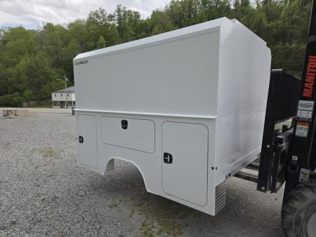 New Dura Mag Truck Bodies S-Series Aluminum Canopy Service Body 8' SRW 63"