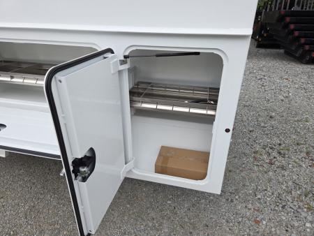 New Dura Mag Truck Bodies S-Series Aluminum Canopy Service Body 8' SRW 63"