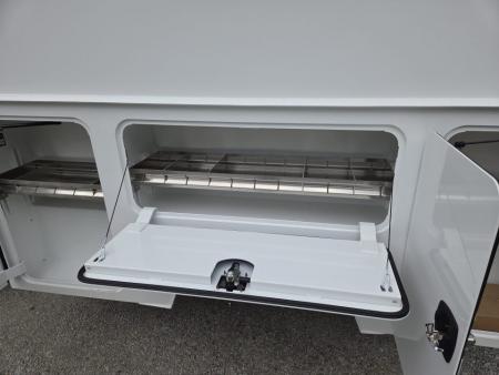 New Dura Mag Truck Bodies S-Series Aluminum Canopy Service Body 8' SRW 63"