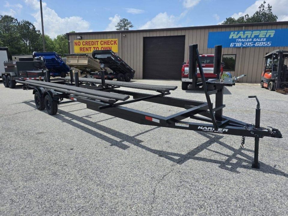 New 2026 HEAVY DUTY 24' PONTOON TRAILER WITH BRAKES