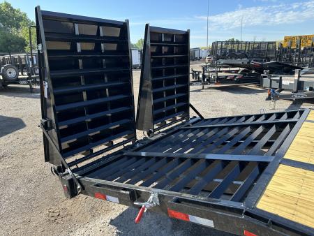 New 2026 East Texas Trailers 32' Tandem Dual Gooseneck Pierce Frame Macho Dove Tail Equipment Trailer