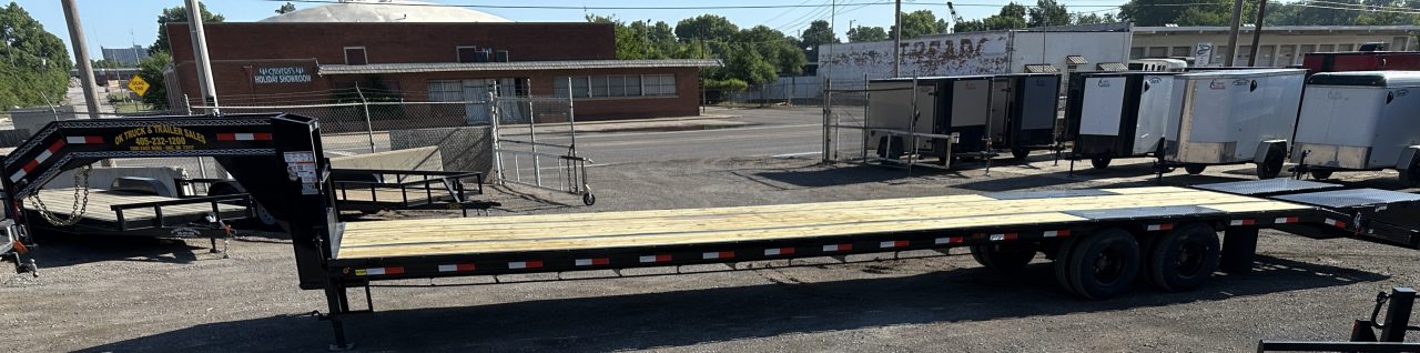 New 2026 East Texas Trailers 40' Tandem Dual Gooseneck Pierce Frame Macho Dove Tail Equipment Trailer