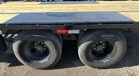 New 2026 East Texas Trailers 40' Tandem Dual Gooseneck Pierce Frame Macho Dove Tail Equipment Trailer
