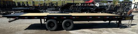 New 2026 East Texas Trailers 25' Tandem Dual Gooseneck Full Tilt Equipment Trailer