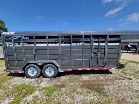 New 2026 CornPro 6x20 Stock Trailer SG-20-7S