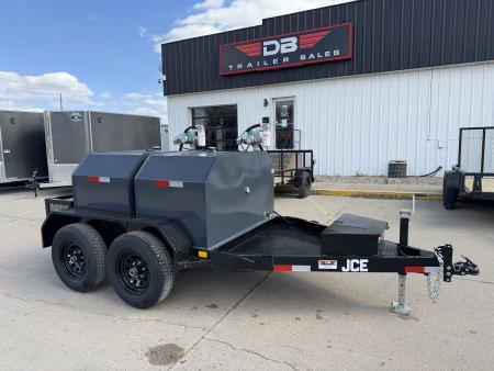 New 2027 JCE 500 GALLON DUAL TANK 10K Fuel Trailer