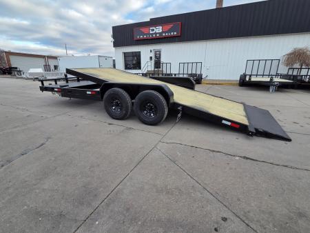New 2026 Stag Trailers 22' 12K TILT with Cylinder Equipment Trailer