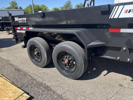 New 2026 PJ Trailers 14 FT TELESCOPIC DUMP TRAILER 8K AXLES 16 PLY TIRES