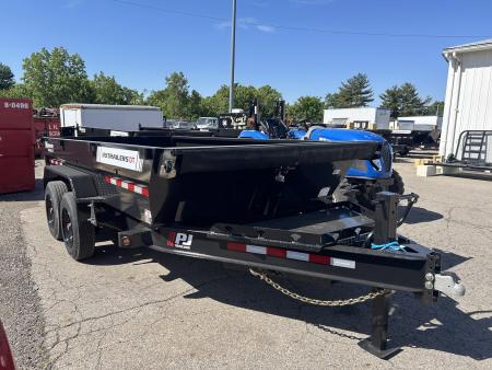 New 2026 PJ Trailers 14 FT TELESCOPIC DUMP TRAILER 8K AXLES 16 PLY TIRES