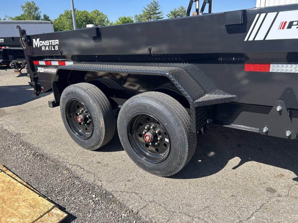 New 2026 PJ Trailers 14 FT TELESCOPIC DUMP TRAILER 8K AXLES 16 PLY TIRES