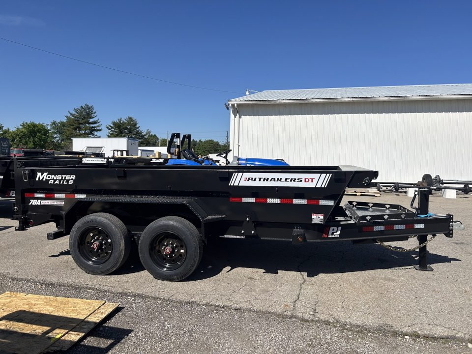New 2026 PJ Trailers 14 FT TELESCOPIC DUMP TRAILER 8K AXLES 16 PLY TIRES
