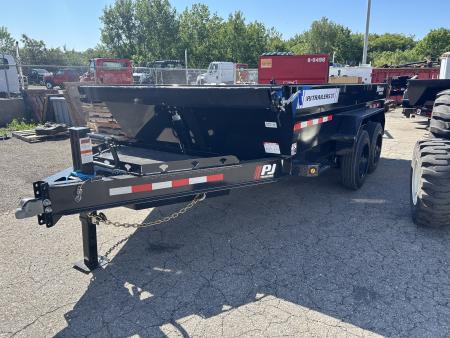 New 2026 PJ Trailers 14 FT TELESCOPIC DUMP TRAILER 8K AXLES 16 PLY TIRES