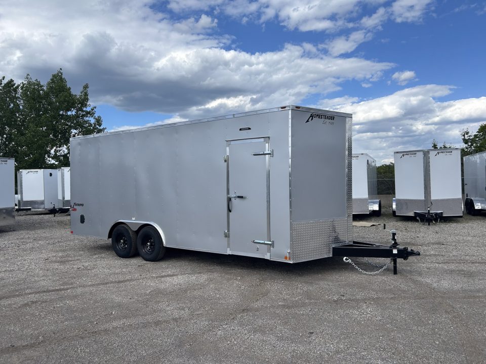 New 2026 Homesteader Trailer 20 FT ENCLOSED CAR HAULER 7 FT INTERIOR HEIGHT 10K GVWR