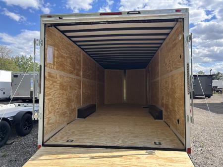 New 2026 Homesteader Trailer 24 FT ENCLOSED CAR HAULER 7 FT INTERIOR HEIGHT 10K GVWR