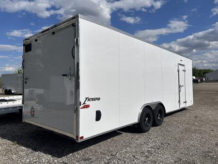 New 2026 Homesteader Trailer 24 FT ENCLOSED CAR HAULER 7 FT INTERIOR HEIGHT 10K GVWR