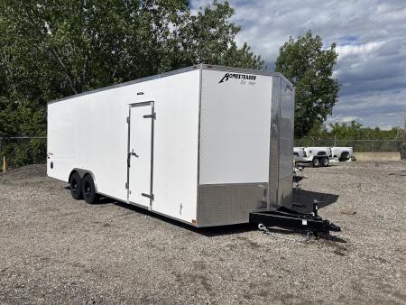 New 2026 Homesteader Trailer 24 FT ENCLOSED CAR HAULER 7 FT INTERIOR HEIGHT 10K GVWR