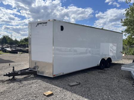 New 2026 Homesteader Trailer 24 FT ENCLOSED CAR HAULER 7 FT INTERIOR HEIGHT 10K GVWR