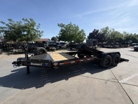 New 2026 Diamond C Trailers HDT210L20X82 7FT X 20FT 23K GVW Tilt Trailer