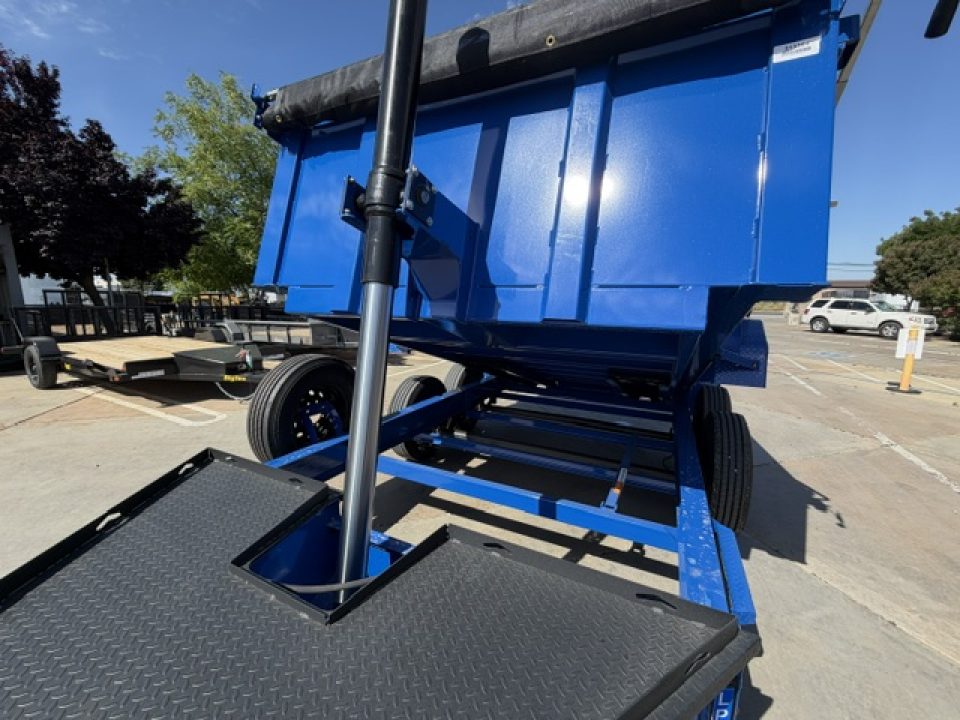 New 2026 Diamond C Trailers LPT207L12X82 P3 7FT X 12FT 14.9K GVW Dump Trailer