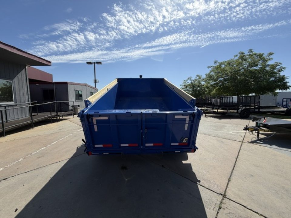 New 2026 Diamond C Trailers LPT207L12X82 P3 7FT X 12FT 14.9K GVW Dump Trailer